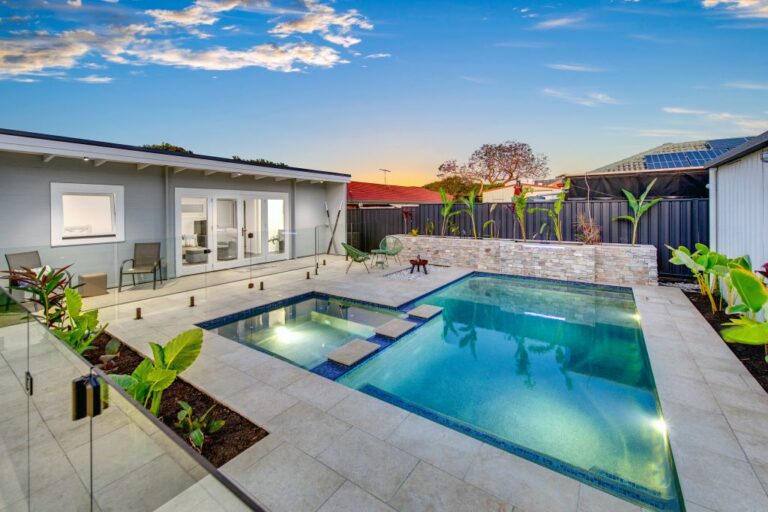 Sustainable, Stylish Poolside Cabin in Brisbane - YZY Kit Homes